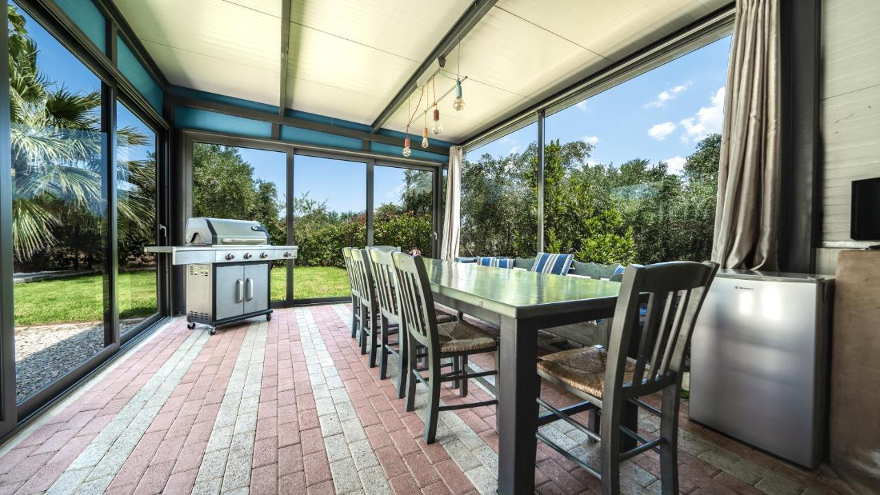Petronila Luxury Villa With Heated Private Pool Kíssamos Exteriör bild