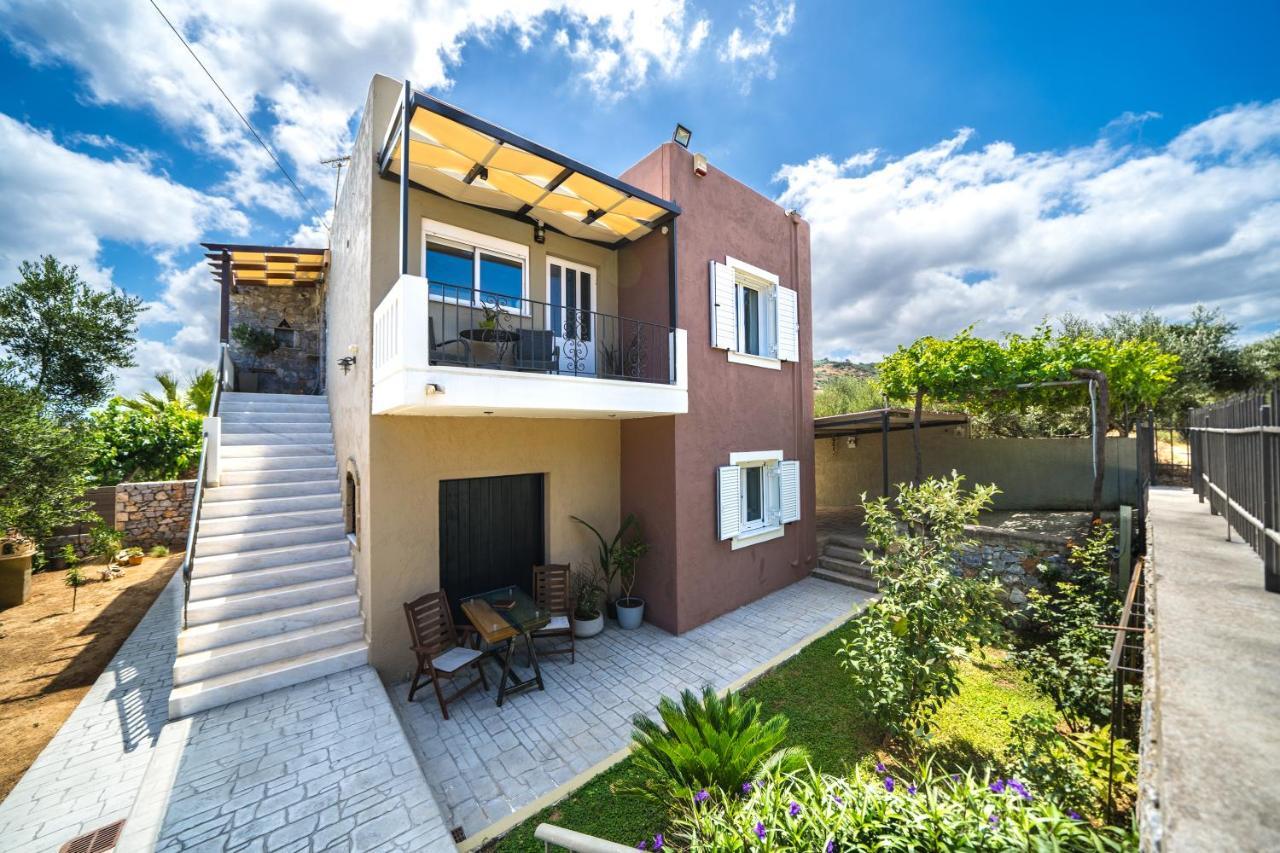 Petronila Luxury Villa With Heated Private Pool Kíssamos Exteriör bild