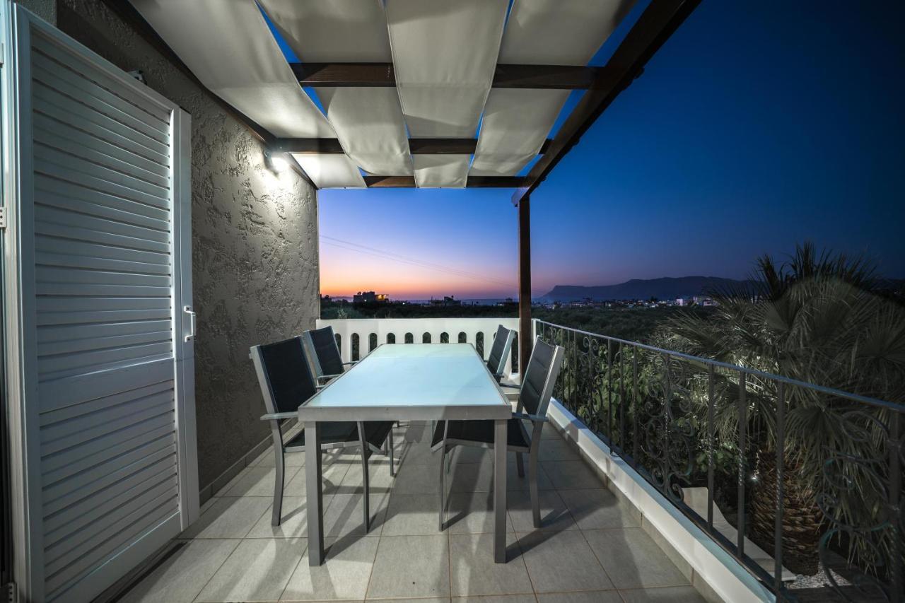 Petronila Luxury Villa With Heated Private Pool Kíssamos Exteriör bild